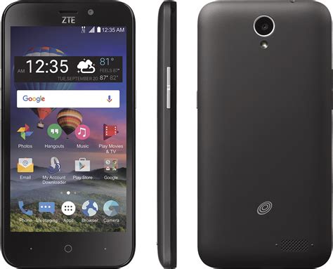what are the factory settings for zte zfive 2